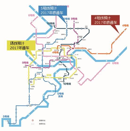 重庆轨道4号线一期明年开通试运营二期到石船